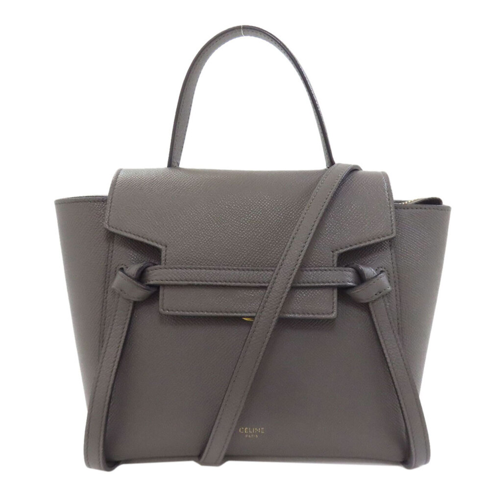 Celine Belt Bag Nano 2-Way Handbag Calfskin Women's CELINE